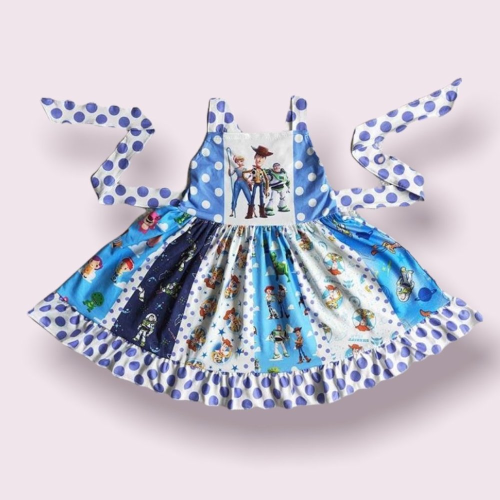 Toy Story Soft Stretch Twirl Dress NEW